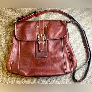 Fossil Distressed Leather Crossbody
